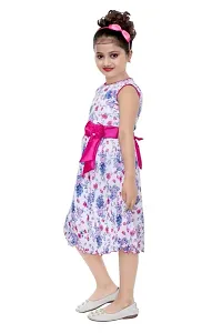 KIRDEE Girls Knee Length Party Dress-thumb1