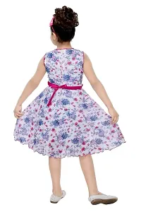 KIRDEE Girls Knee Length Party Dress-thumb2