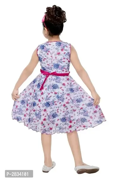 KIRDEE Girls Knee Length Party Dress-thumb3