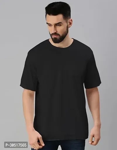 Men Round Neck Half Sleeve Casual Regular Fit T Shirt-thumb0