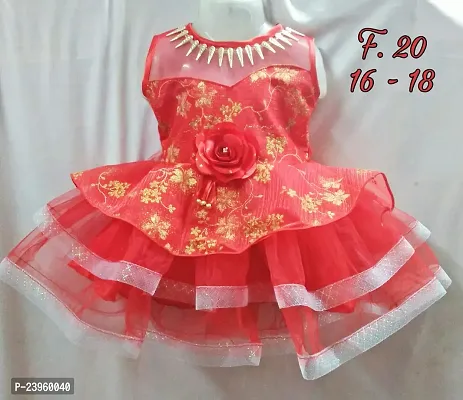 HF WARSI  FROCK F-20 RED
