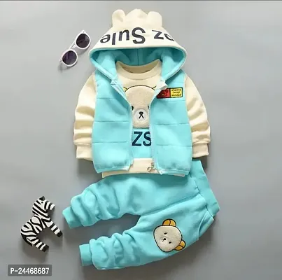 OOZ SUNLEP T-SHIRT JACKET DOUBLE TOPI AND PANT 3PS SET (TASAR AND SKY BLUE AND SKY BLUE)