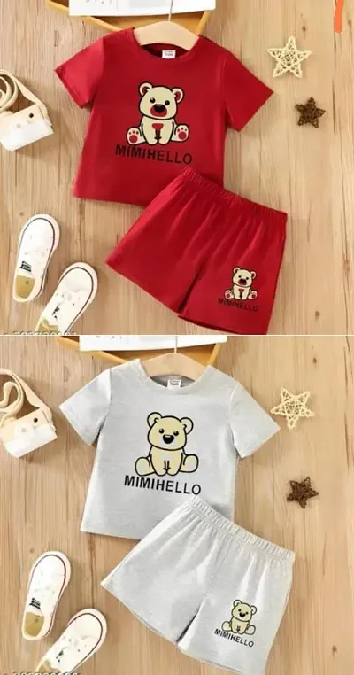 Comfortable T-Shirts with Shorts Set