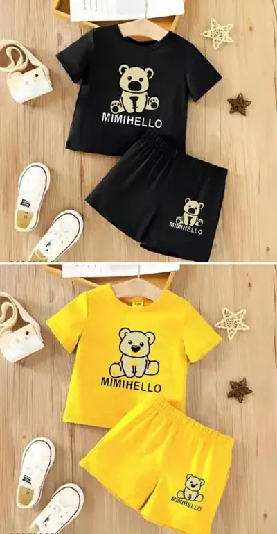 Comfortable T-Shirts with Shorts Set