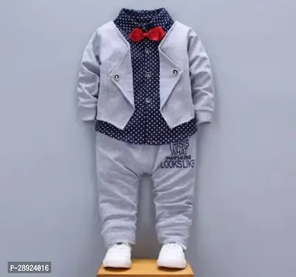 Classic Printed 3 Piece Clothing Sets for Kids Boy-thumb0