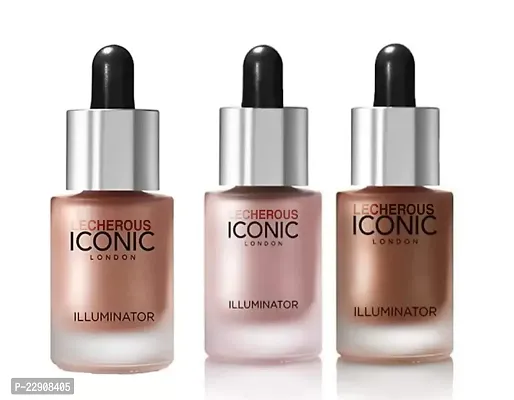 Pro Ultra?Illuminator Liquid Highlighter For Glowing Skin?(Original,shine,glow)(Pack of 3)