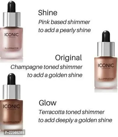 KANHIYA S.R.K?Professional Iconic London Illuminator (Shine,glow,origina) Highlighter (Shine)-thumb5