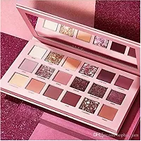 THR3E STROKES Eyeshadow Palette, Nude And Rose Gold, Glitter, Matte Finish-thumb2