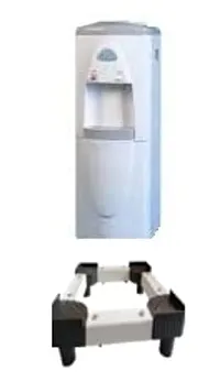 Attachh PVC Adjustable Water Dispenser Base for All Models Hot/Cold Water Dispensers Useful in Home and Office, Pack of 1 (White)-thumb1