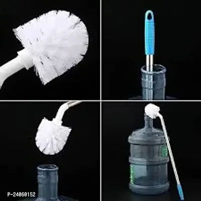 Attachh 360deg; Rotating Water Can Cleaning Brush for 20l Plastic Bottles, Plastic Water Dispensers, and Water Cans, Long Handle Cleaner Brush Pack of 1-thumb0