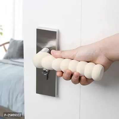 Attachh EVA Foam Wall Protector Anti-Collision Door Handle Cover, Door Knob Guard Pack of 3-thumb0