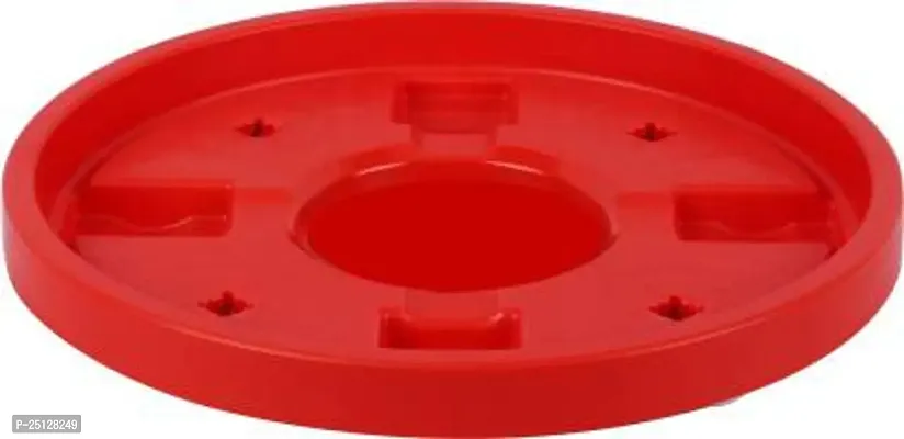 Attachh Gas Cylinder Trolley Stand with Movable Wheels for replacing Gas Cylinders and Multipurpose (Red Colour)-thumb0