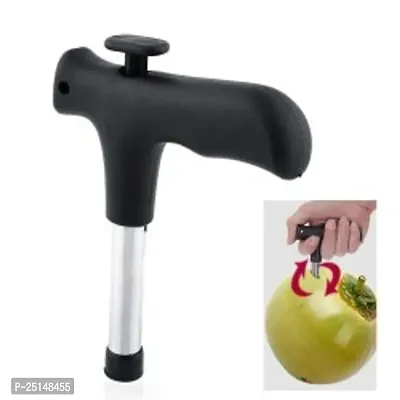 Attachh Tender Coconut Opener Tool Driller Easy and Comfortable Grip Safe for Your Hands ( 15.5 cm Height pack of 1)-thumb0