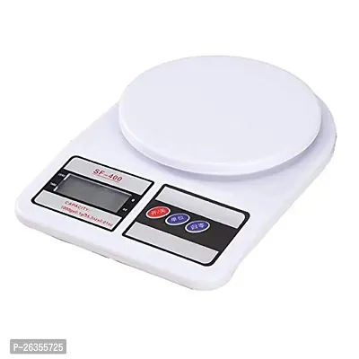 Attachh Digital Kitchen Weighing Scale Food Weight Machine Upto 10 Kgs Batteries not Included (SF-400)-thumb0