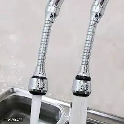 Attachh Turbo Flex 360 Degree Rotating  Water Saving Faucet Kitchen Water Shower Tap Faucet Tap for Kitchen sink Pack of 2.