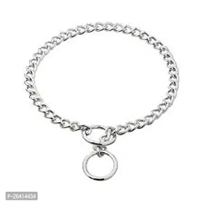 Attach Steel Dog Chain with both Corner Rings for Small  Medium Dogs Length - 4 Feet-thumb0