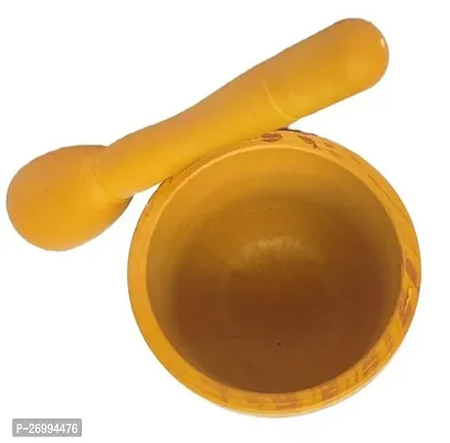 Attach Khal Batta/Mortar  Pastel/Imam Okhli/Musal/Kitchen Masher For Use In Home And Kitchen-thumb0