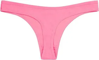 Stylish Cotton Pink Thong For Women-thumb1