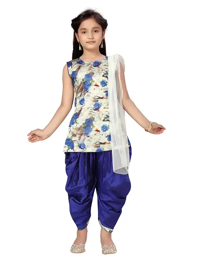 Festivewear Salwar Suit Set for Girls