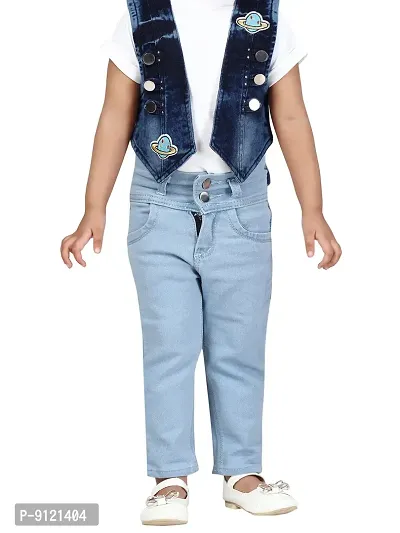 Stylish Fancy Cotton Solid Party Wear Jacket For Girls-thumb5