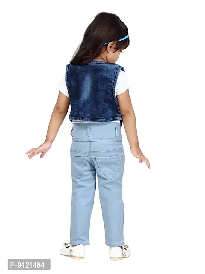 Stylish Fancy Cotton Solid Party Wear Jacket For Girls-thumb4