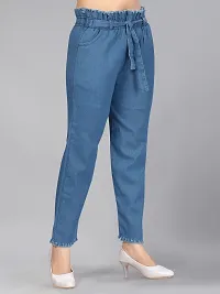Aarika Girls Blue Color Denim Jeans-thumb1