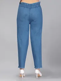 Aarika Girls Blue Color Denim Jeans-thumb3