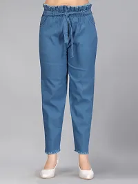 Aarika Girls Blue Color Denim Jeans-thumb4