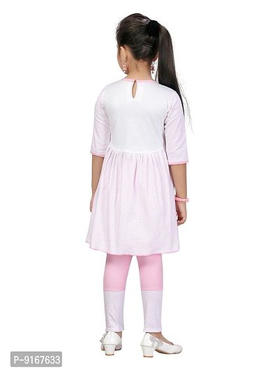 Stylish Fancy Cotton Pink Color Top Pant For Girls-thumb4