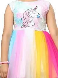 Fabulous Georgette Embellished Frocks For Girls-thumb4