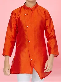 Aarika Boys Orange Kurta Pyjama-thumb4