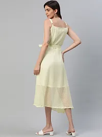 Aarika Womens Lemon Square Solid Dress-thumb3
