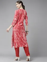 Aarika Womens Gajri Color Printed Kurti-thumb3