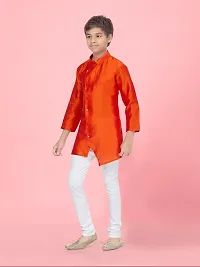 Aarika Boys Orange Kurta Pyjama-thumb1