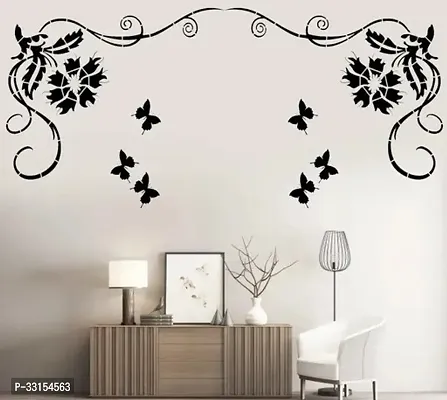 Decorative Wall Design Stencils for Wall Painting-thumb0