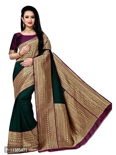 Beautiful Silk Cotton Saree with Blouse piece