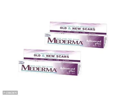 Mederma Skin Care for scare Helps Scars Resulting from -Surgery, Injury, Burns, Acne, Stretch marks, Pack of 2