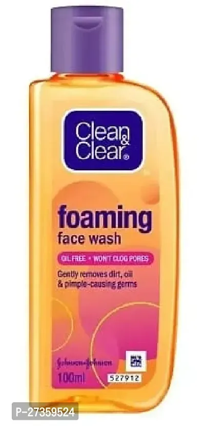 Clean  Clear Foaming Facewash, Pack of 1-thumb0