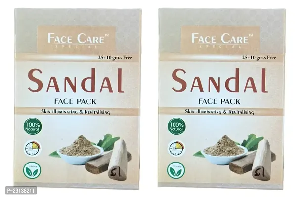 Sandal Skin illuminating  Revitalising Face Pack (PACK OF 2)