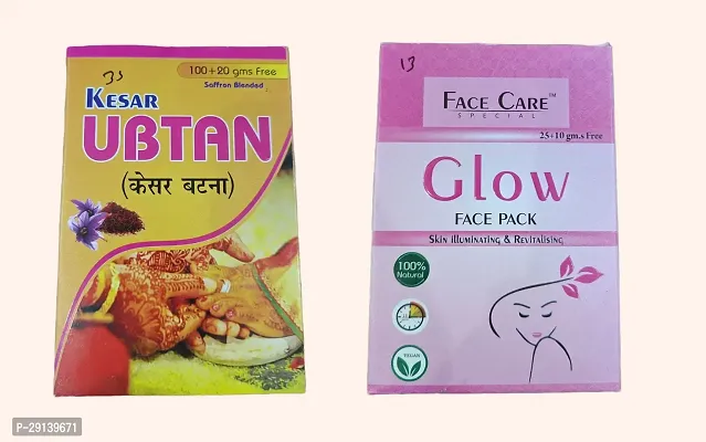 Kesar Ubtan  Glow Skin illuminating  Revitalising Face Pack