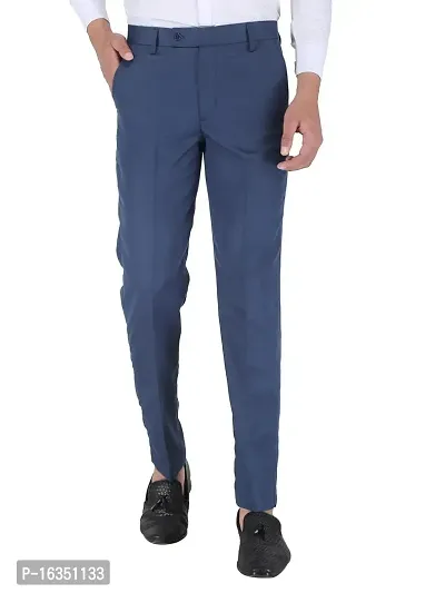 Shieldarm Slim Fit Morpitch Formal Trouser for Men - Polyester Viscose Bottom Formal Pants for Gents - Office Utility Formal Pants for Mens - 32