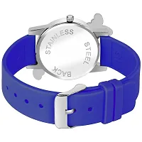 PAPIO Blue Color PU Band Analog Watch for Girls (BF-Blue)-thumb2