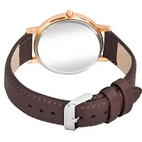PAPIO Brown Color Leather Belt Ladies and Girls Analog Watch for Women (OP-113 Brown)-thumb4