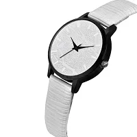 PAPIO White Color Leather Belt Ladies and Girls Analog Watch for Women (MT-327 White)-thumb2