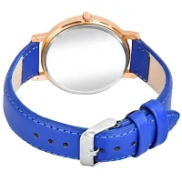 PAPIO Blue Color Leather Belt Ladies and Girls Analog Watch for Women (OP-131 Blue)-thumb4