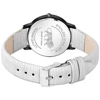 PAPIO White Color Leather Belt Ladies and Girls Analog Watch for Women (MT-327 White)-thumb3