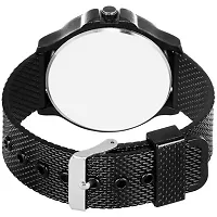 PAPIO Black Color PU Band Analog Boys Watch for Men (4060-BLACK)-thumb3