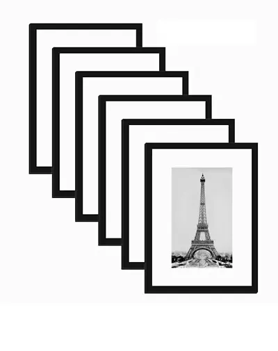 Amazing Arts A4 Document Photo Frame set | A4 Size Photo Frame For Wall, Photo Frames for Home and Office decoration pack of 6