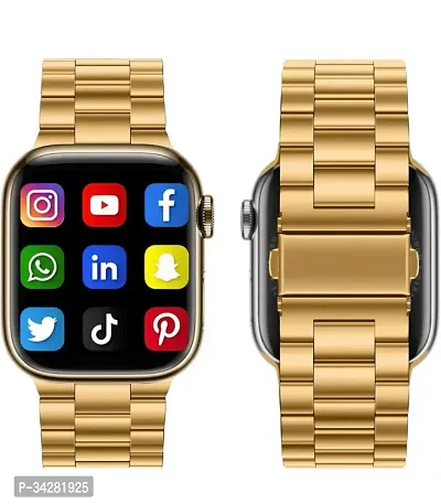 Stylish Premium Big Size Golden Ultra Smart Watch-thumb2