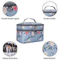 Stylish Polyester And Waterproof Multifunctional Cosmetic Makeup Kit Storage Bag-thumb3